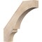 Ekena Millwork 3 1/2"W x 20"D x 20"H Balboa Smooth Knee Brace, Douglas Fir BRC04X20X20BOA00SDF - alternate 1